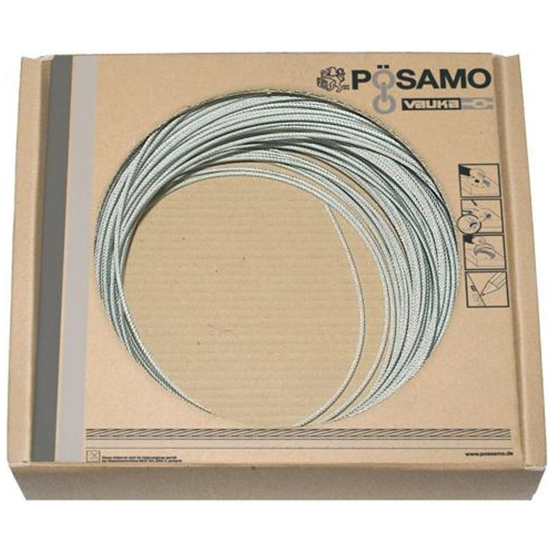 PÖSAMO Drahtseilbox 6x7 verzinkt 5 mm x 200 m
