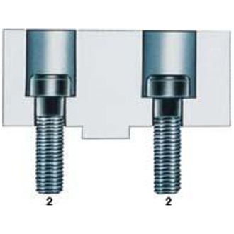 Röhm Schraube für AB 100 mm M6 x 20