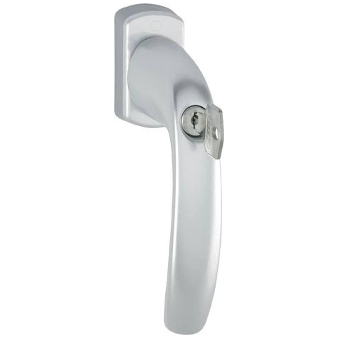 Hoppe DK-Fenstergriff, abschl, Druckzyl, VK7, ALU, 0810S/U10, New York, Secu100VKstift, F9016