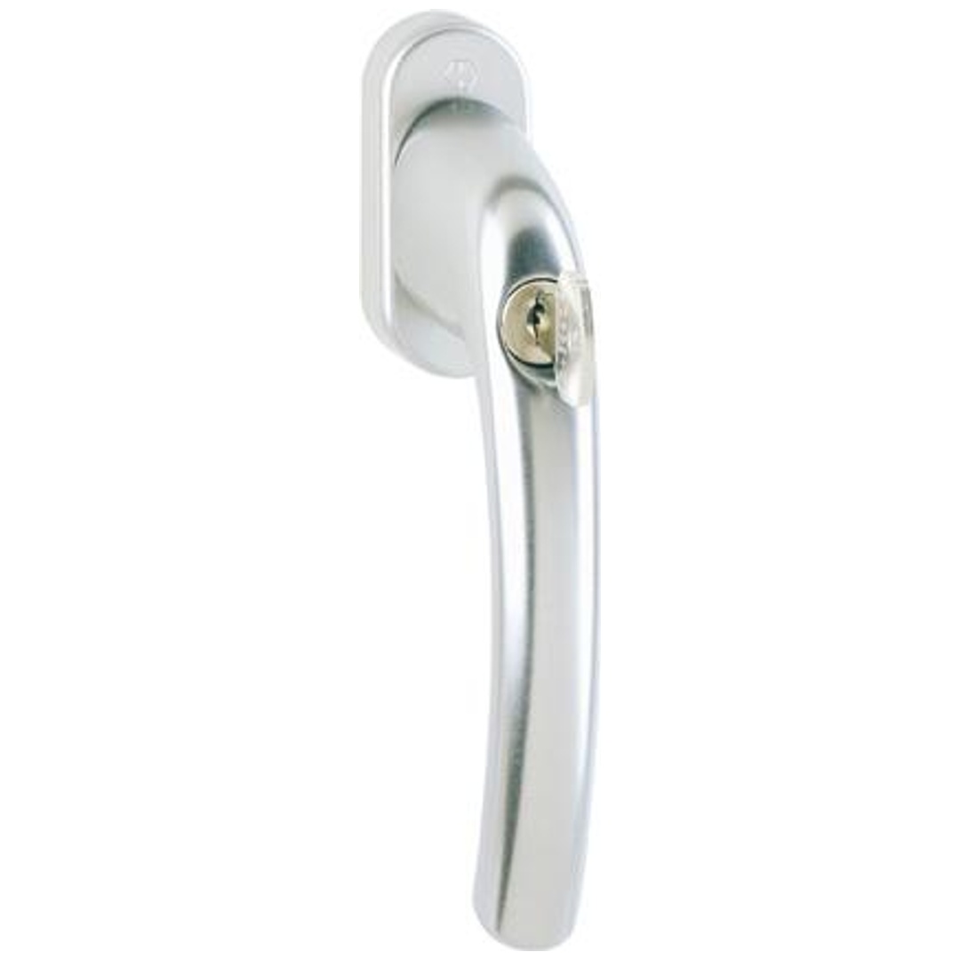 Hoppe Fenstergriff abschl.0710S/U26, F9016 N12AW, 32
