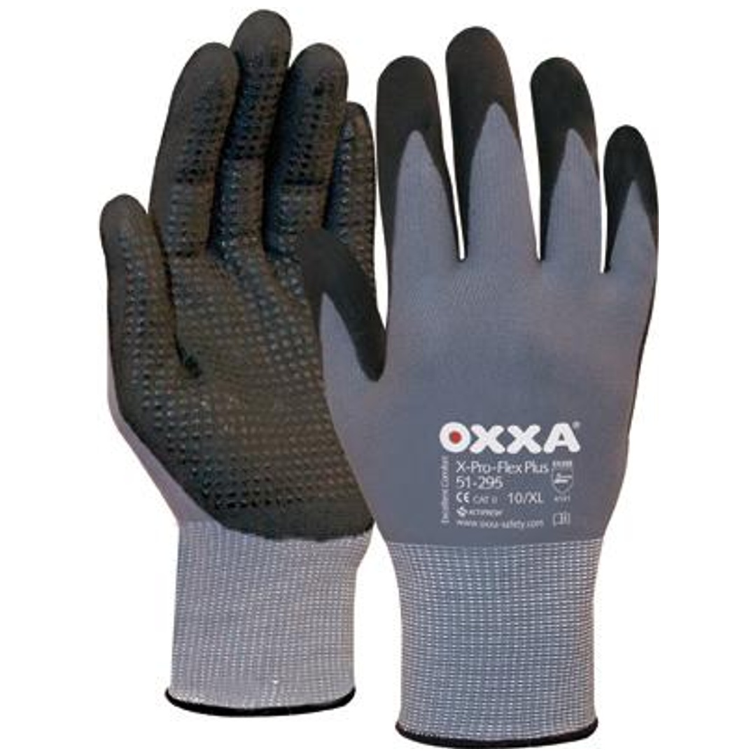 OXXA Montagehndschuh X-Pro-Flex Plus, Gr. 11 grau-schwarz