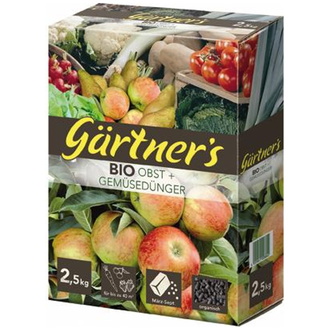 Gärtner's Bio Obst+Gemüsedünger GÄR 2,5 Kg