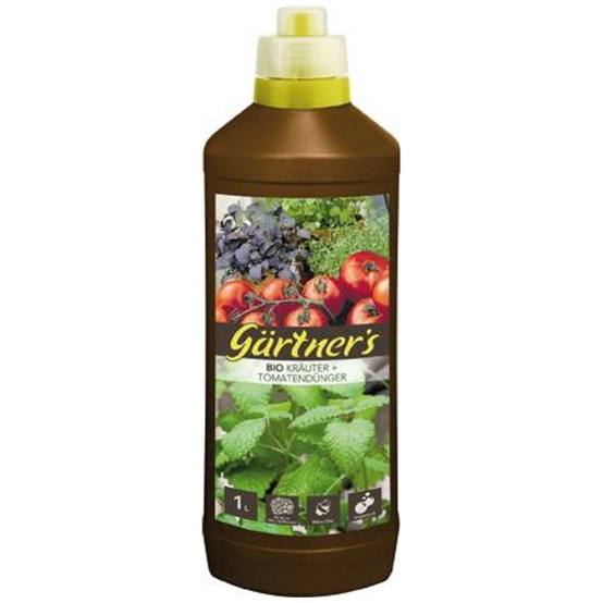 Grtner's Bio Dnger fr Kruter + Tomaten, 1 l - bei Reidl.de online kaufen