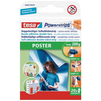 Tesa Powerstrips Poster