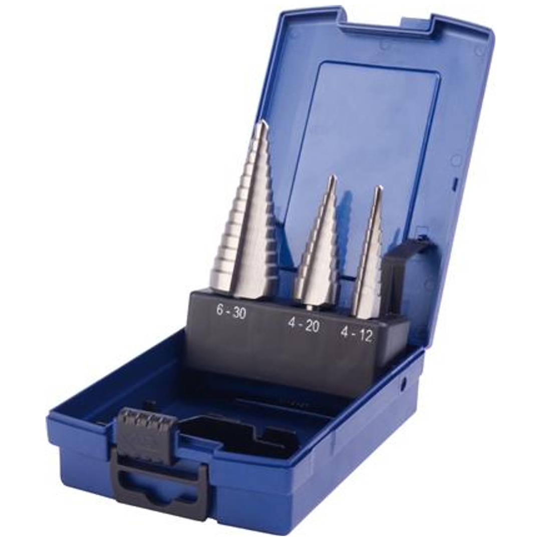 PTG Präzisionstechnik PTG Universal-Stufenbohrer-Satz HSS 4 -30,0 mm