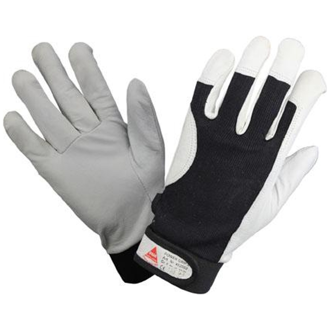 Hase Lederhandschuh Power Grip 2, Gr. 9