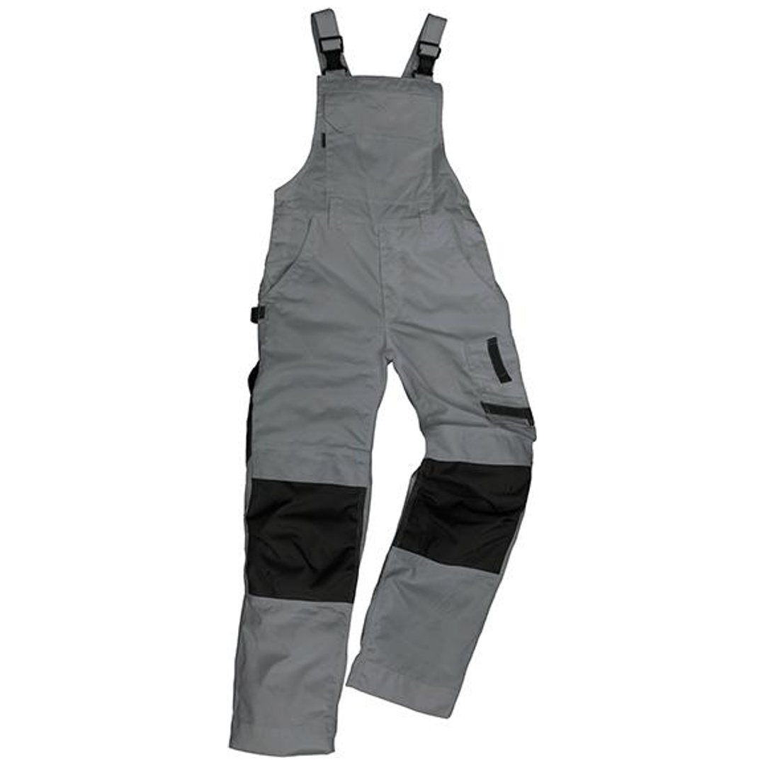 Excess Arbeitslatzhose Champ, Gr. 60 grau/schwarz