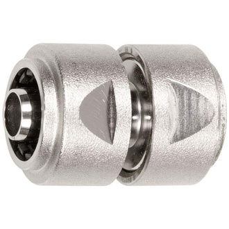 GEKA Schlauchverbinder 3/4" - 19mm MS Ni m. Spannmutter plus Stecksystem