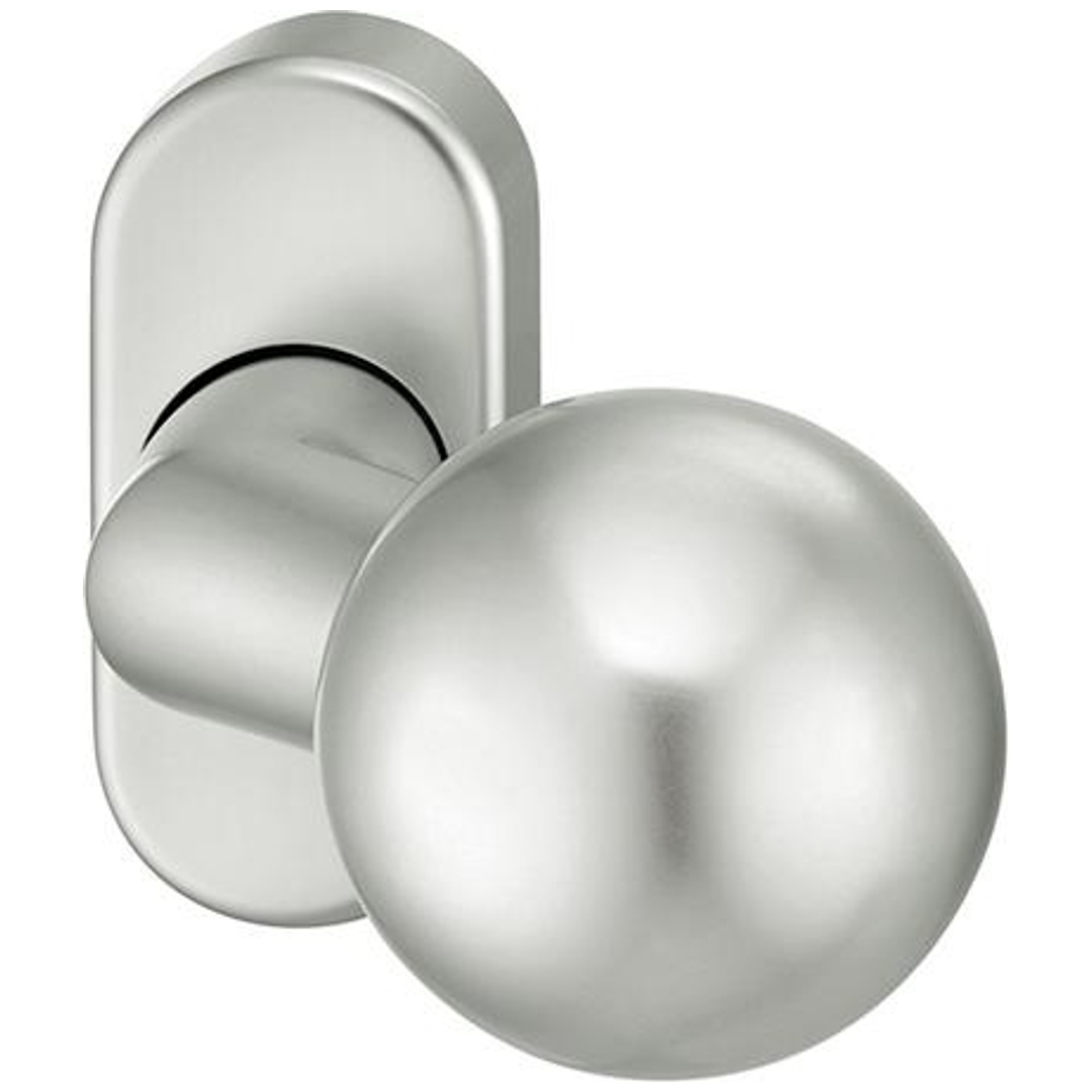 FSB Rahmentür-Knopf 07 0846 Material Alu. 0105 4-KT. 9mm feststehend