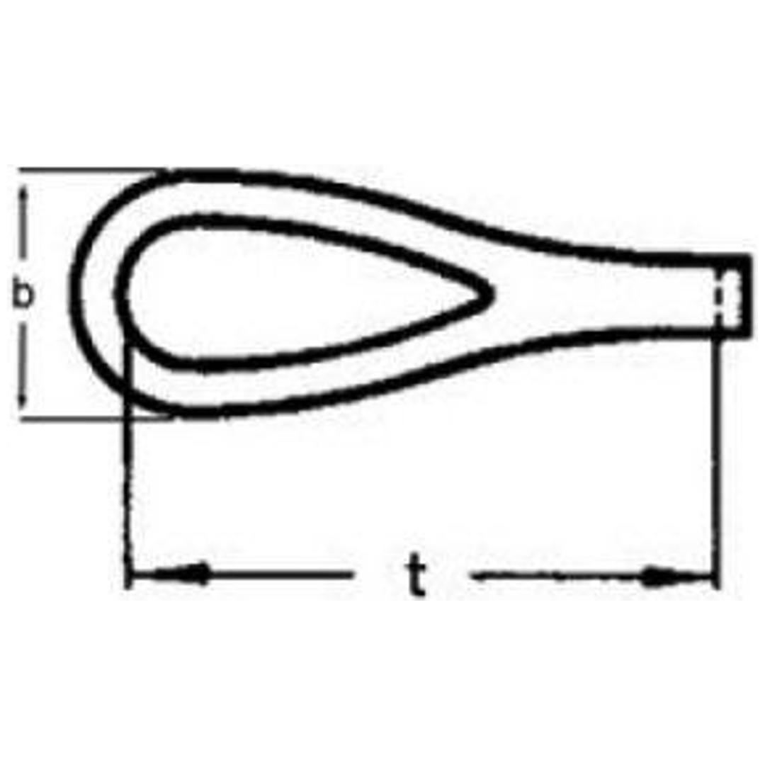 PÖSAMO Patentkette mess.-blank 0,4 mm Rohne 50 m (130x60) DIN 5279