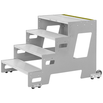 Hymer Industrietritt, Grundmodul, Stufenbreite 600 mm, 2 Stufen