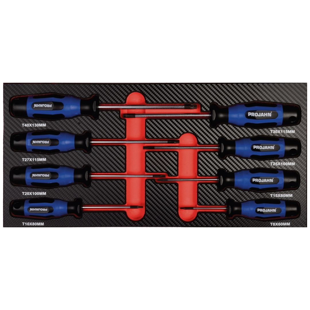 Projahn Schraubendreher Einlage TX 8-tlg.