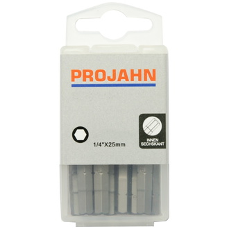 Projahn 1/4 Bit L25 mm Innen-6kant 3 mm 10er Pack