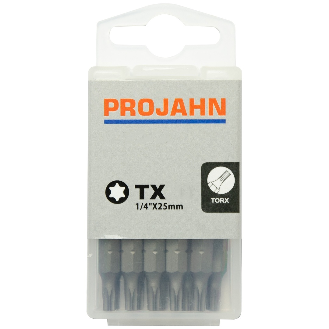 Projahn 1/4 Bit L25 mm TX T27 10er Pack