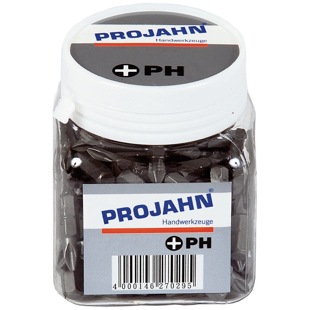 Projahn 1/4 Bit L25 mm Phillips Nr. 3 100er Pack