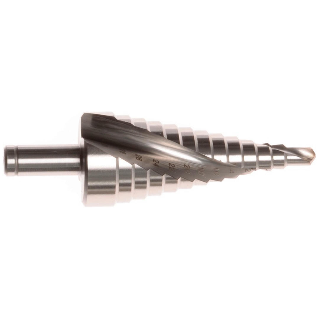 Projahn Stufenbohrer mit Spiralnut HSS-Co Gr.1 4-12 mm