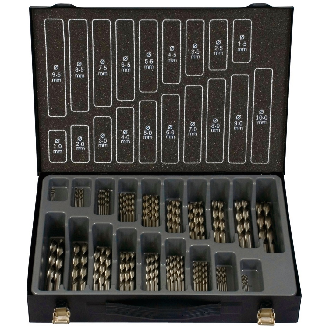 Projahn Bohrer-Magazin HSS-G TiN 170-tlg. 1-10/0,5 mm ECO
