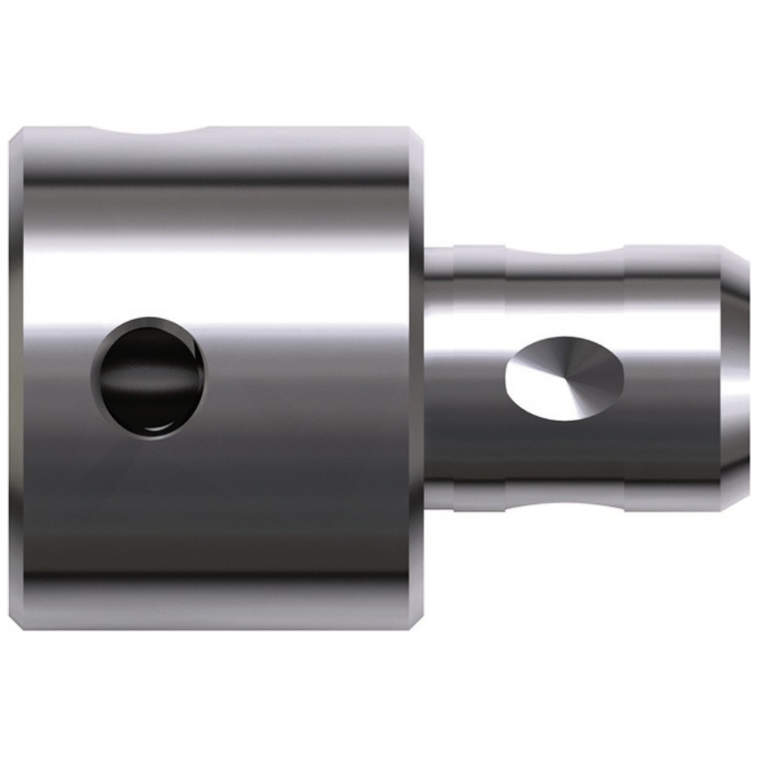 Projahn Adapter mit Quick-In-Schaft für Kernbohrer mit Weldonschaft 19 mm inkl. Auswerferstift