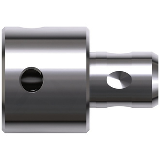 Projahn Adapter mit Quick-In-Schaft für Kernbohrer mit Weldonschaft 19 mm inkl. Auswerferstift