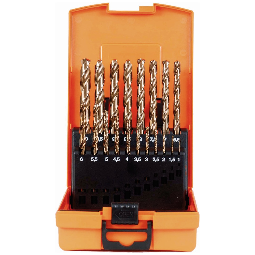 Projahn Kunststoffkassette HSS-Co 1-10 mm 19-tlg.