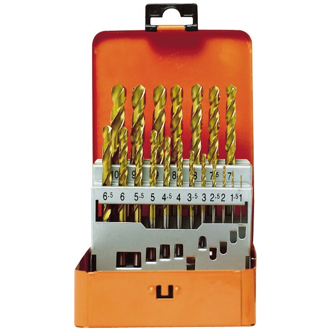 Projahn Bohrerkassette HSS-G TiN ECO 19-tlg. 1-10/0,5 mm