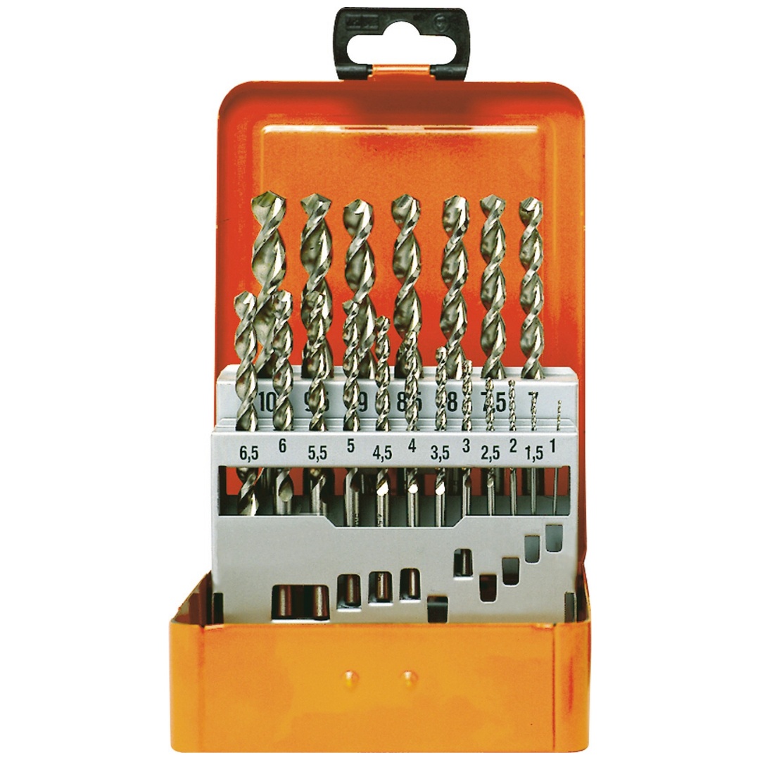 Projahn Bohrerkassette HSS-Co Typ UF-L 19-tlg. 1-10/0,5 mm