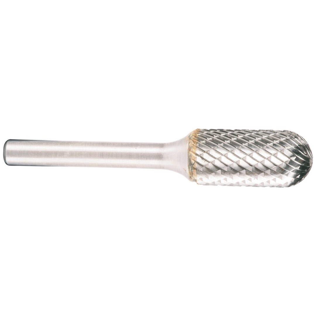 Projahn Hartmetallfräser, Form C Walzenrund / Zylinder Walze d1 6.0 mm, Schaftdurchmesser 6.0 mm Schnellfrässchliff für Aluminium
