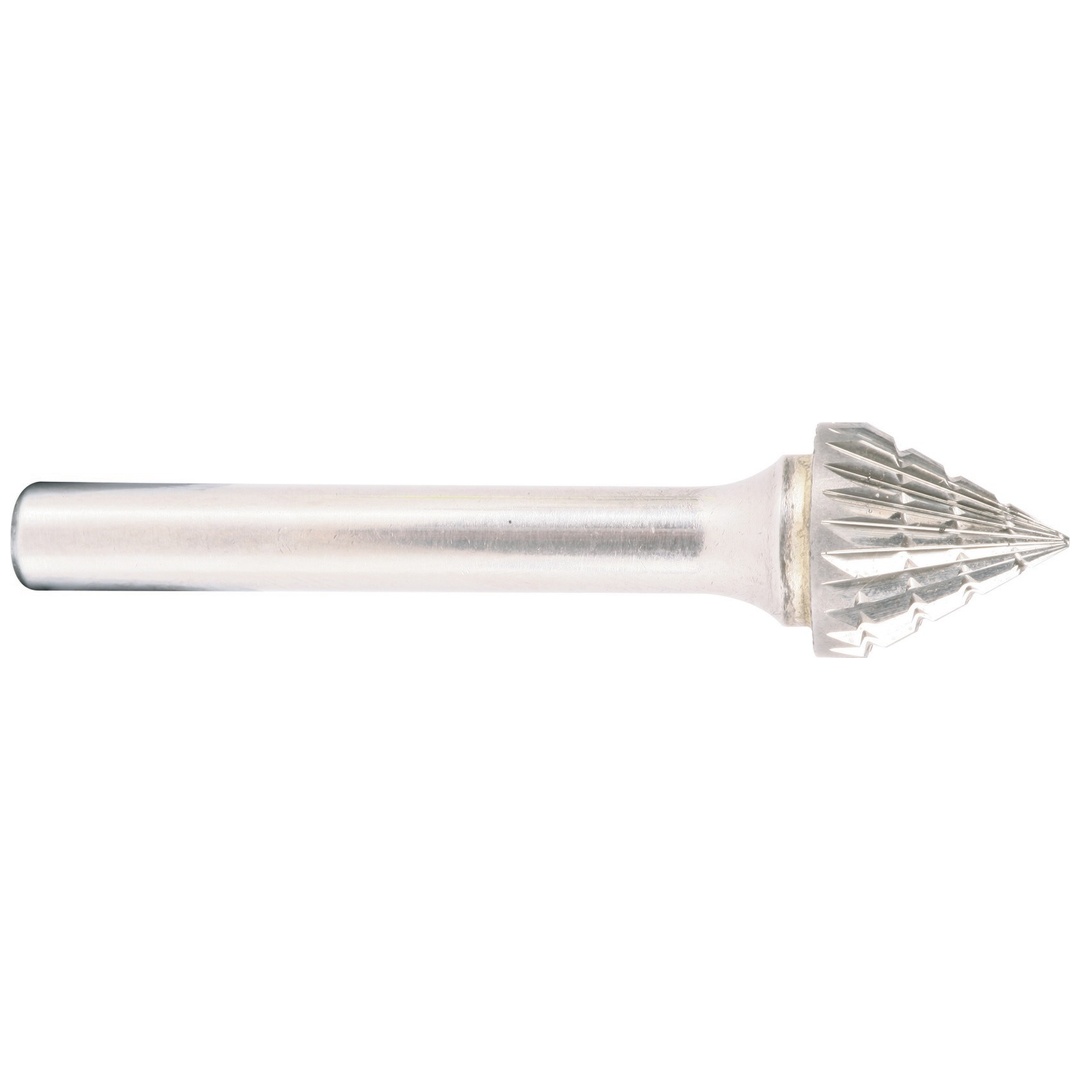 Projahn Hartmetallfräser, Form J Kegel 60° d1 3.0 mm, Schaftd. 3.0 mm Kreuzverzahnung