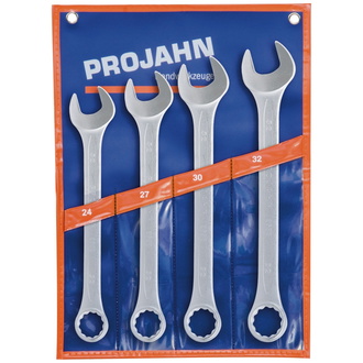 Projahn Gabelringschlüssel Set lang 4-tlg. 24 - 27 - 30 - 32 mm