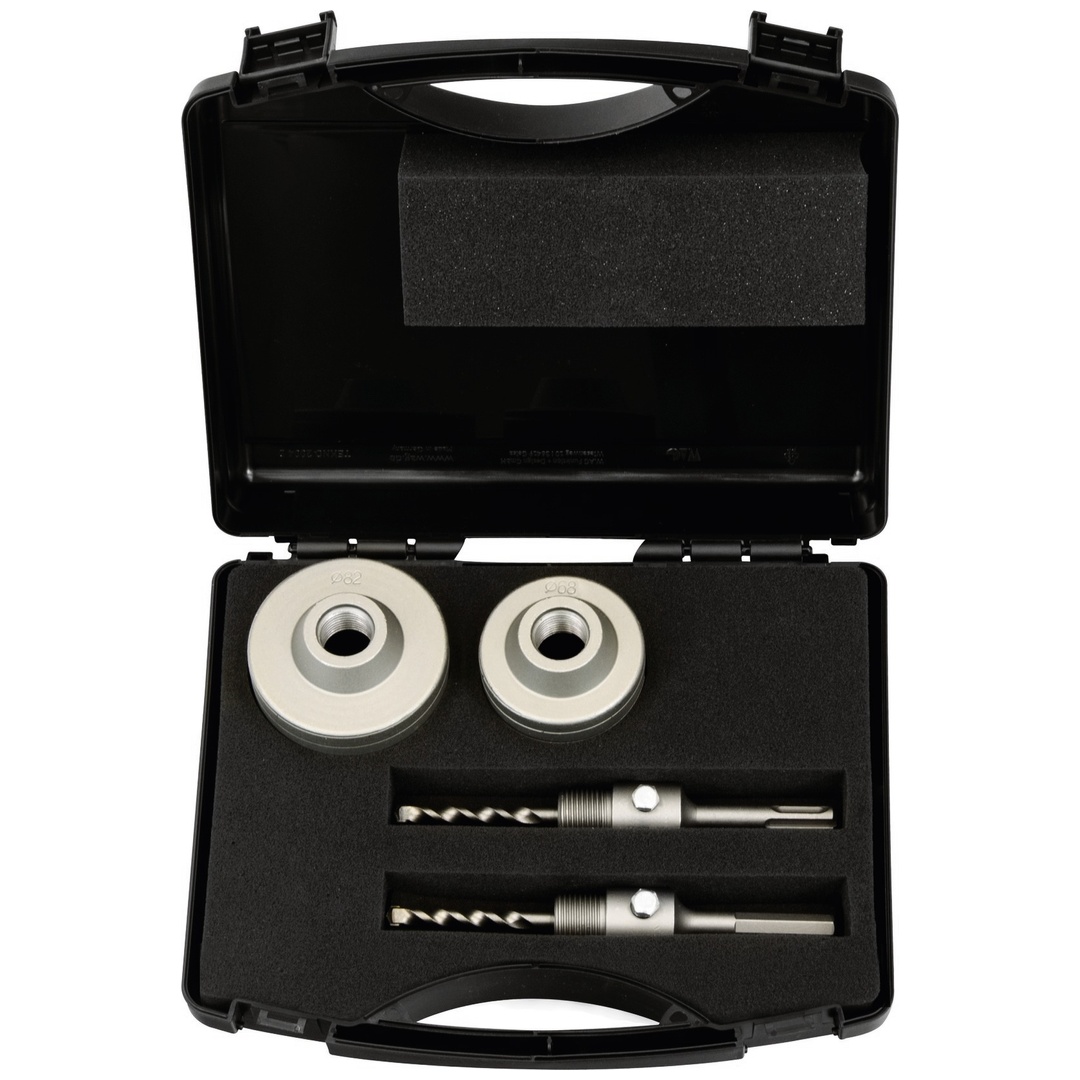 Projahn Schlagbohrkronen-Set 68/82 mm Aufn. (SDS-plus /6-kant) +Zentrierbohrer Aufnahme M22