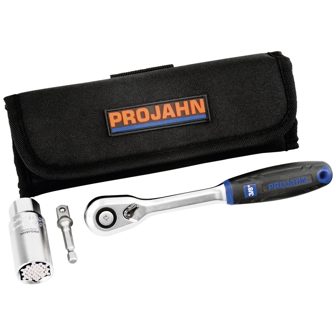 Projahn 3/8 Universal-Steckschlüssel-Satz, 3-tlg.