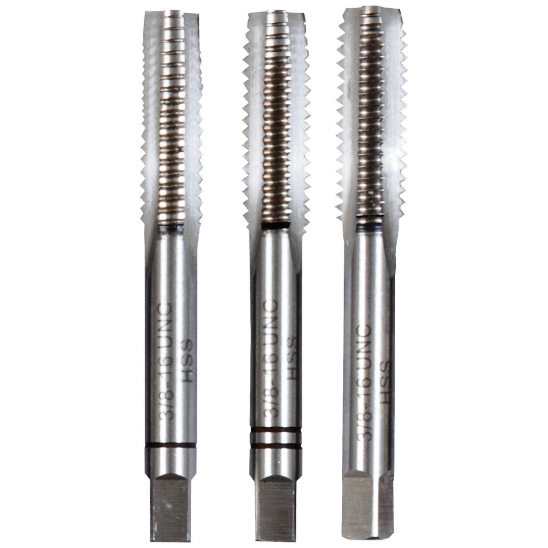 Projahn Handgewindebohrersatz 3-tlg.. HSS-G DIN 352 UNC 3/4