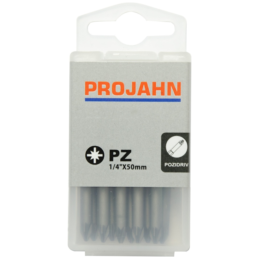 Projahn 1/4 Bit L50 mm Pozidriv Nr. 1 10er Pack