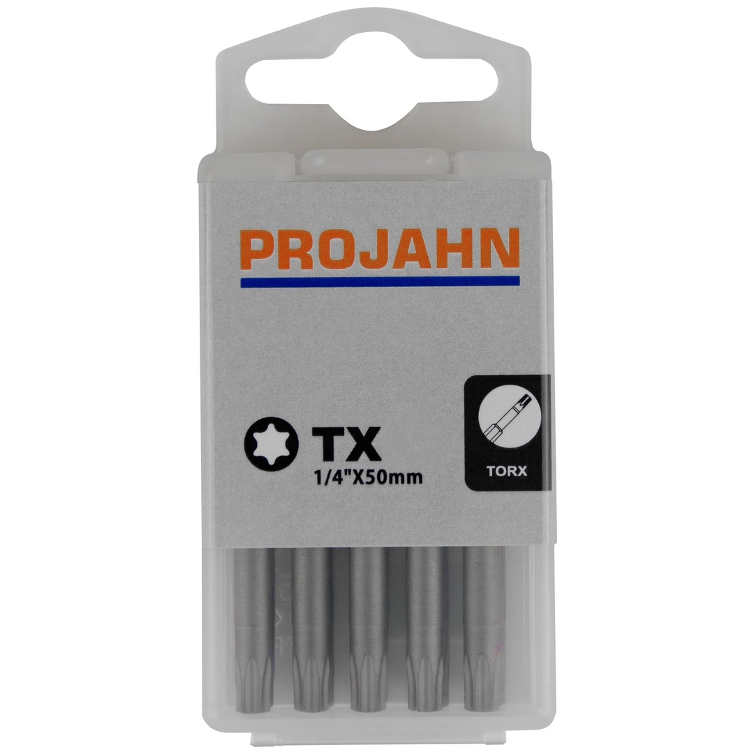 Projahn 1/4 Bit konisch L50 mm TX T20W 10er Pack