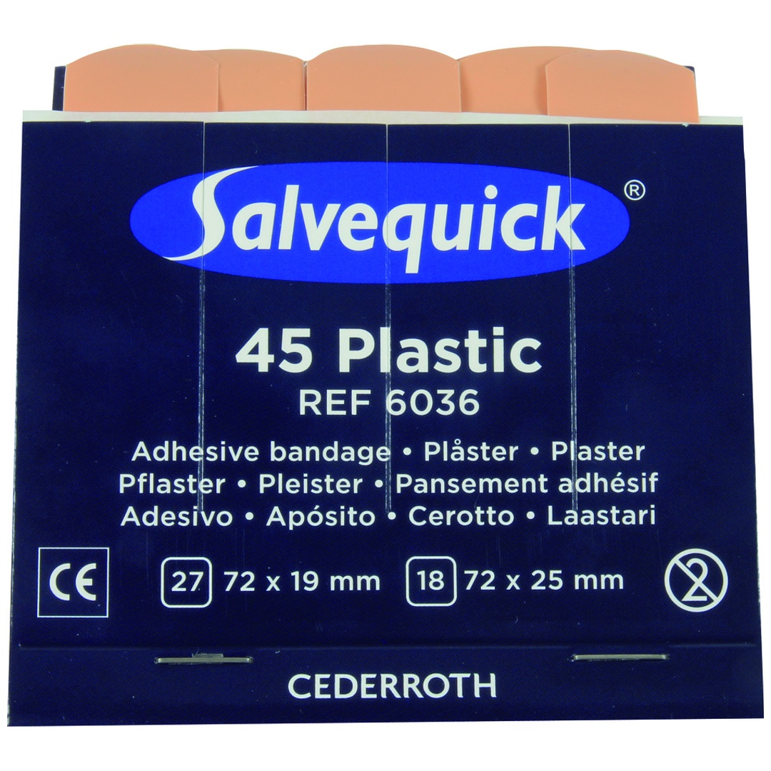 CEDERROTH Salvequick Nachf.6x45Pfl.wasserabweisend