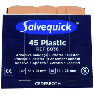 Salvequick Nachf.6x45Pfl.wasserabweisend