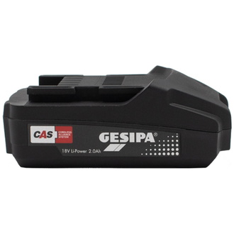 GESIPA Akkupack, 18 V Li-Ion, 2 Ah