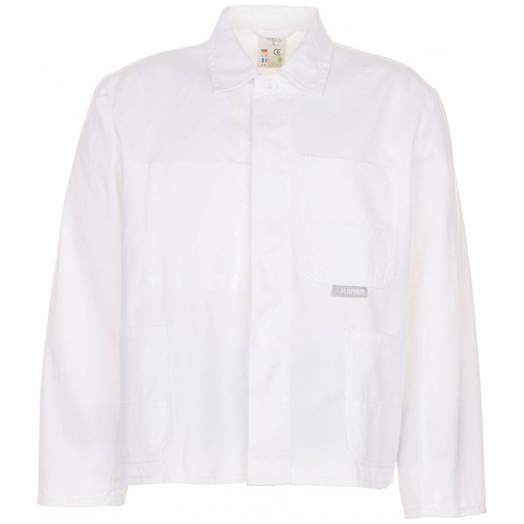 Planam Arbeitsjacke BW 270 Gr. 42 reinweiß