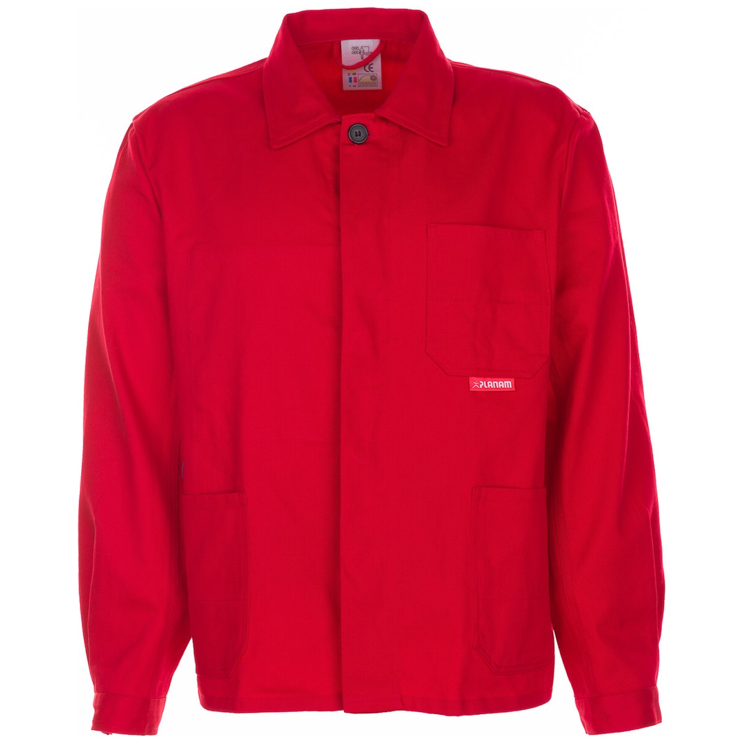 Planam Arbeitsjacke BW 290 Gr. 90 mittelrot