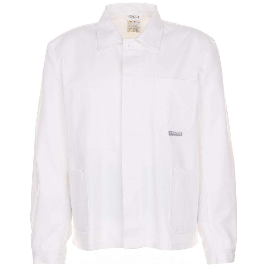 Planam Arbeitsjacke BW 290 Gr. 42 reinweiß