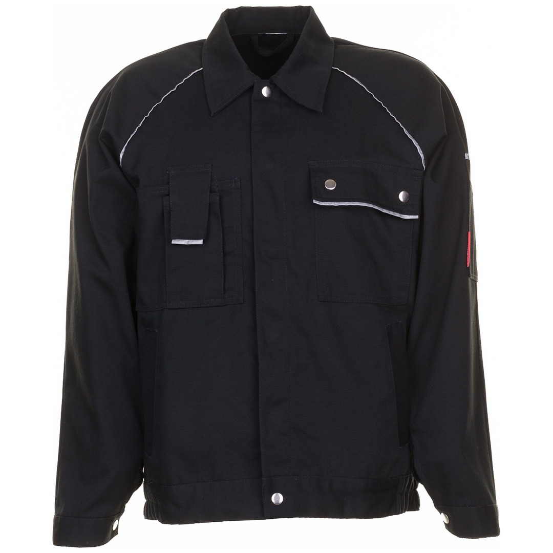 Planam Bundjacke Canvas 320 Gr. 48 schwarz