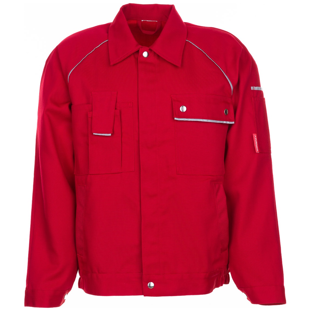Planam Bundjacke Canvas 320 Gr. 27 rot
