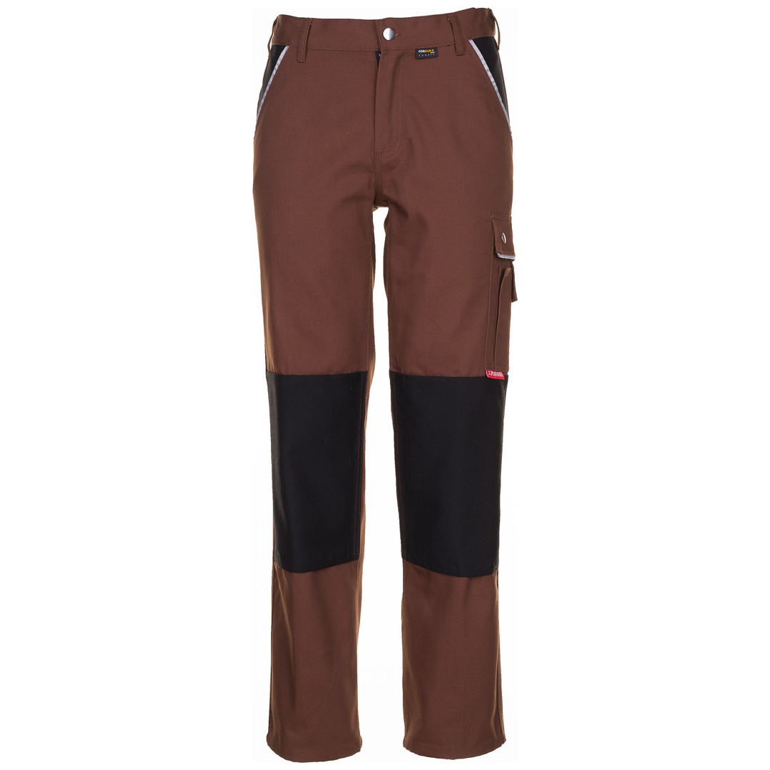 Planam Bundhose Canvas 320 Gr. 106 braun/schwarz