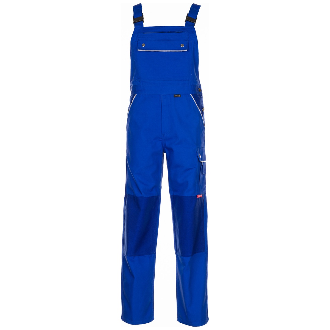 Planam Latzhose Canvas 320 Gr. 42 kornblau