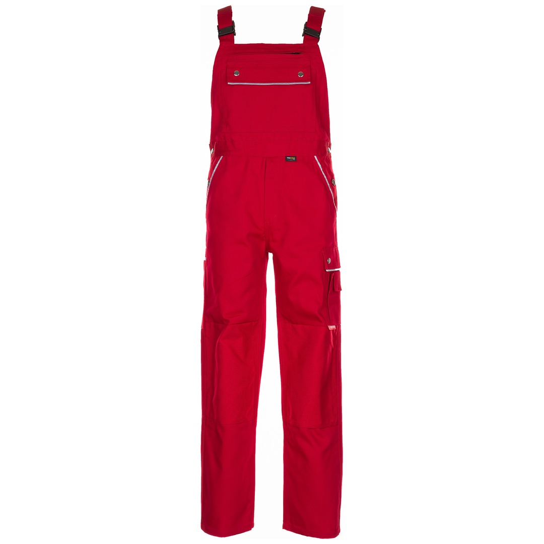 Planam Latzhose Canvas 320 Gr. 29 rot