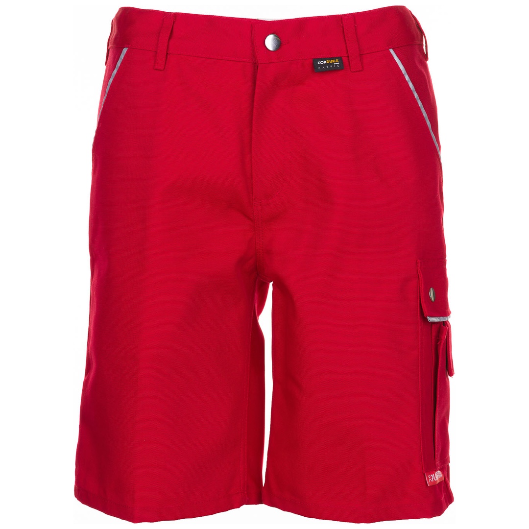 Planam Shorts Canvas 320 Gr. L rot