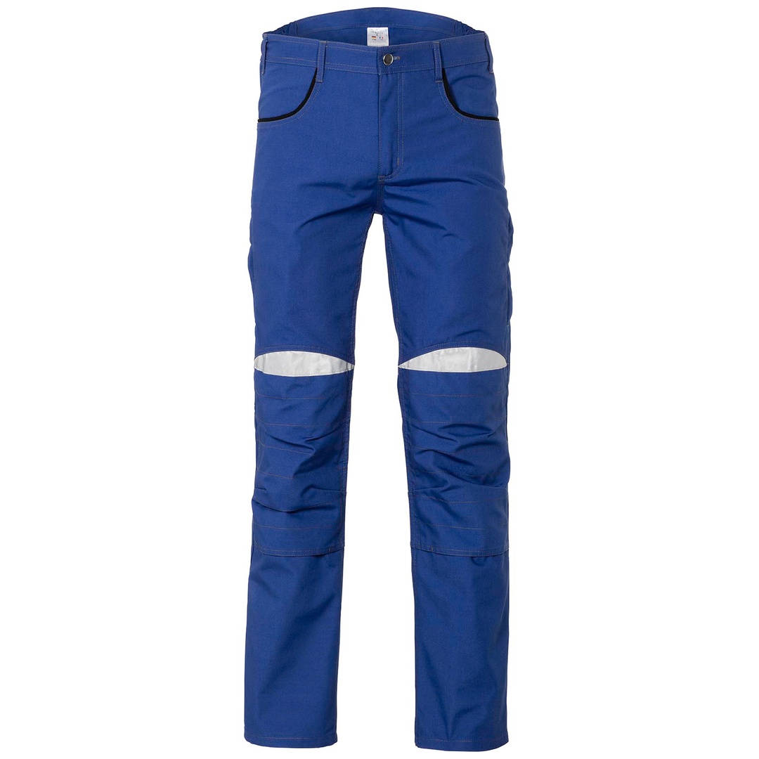 Planam Bundhose DuraWork Gr. 27 kornblau/schwarz