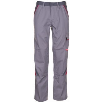 Planam Bundhose Highline Gr. 48 zink/schiefer/rot