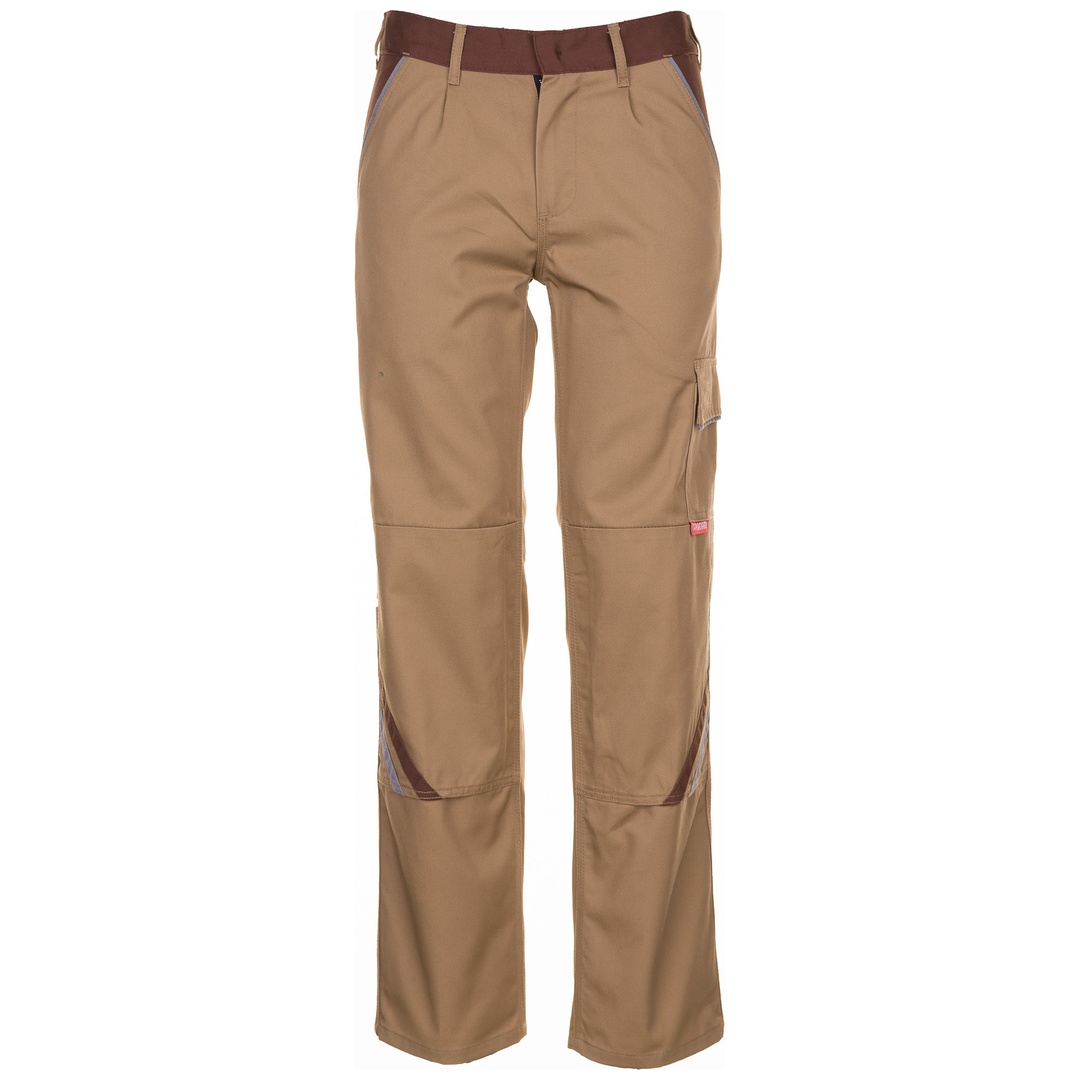 Planam Bundhose Highline Gr. 58 khaki/braun/zink 321517