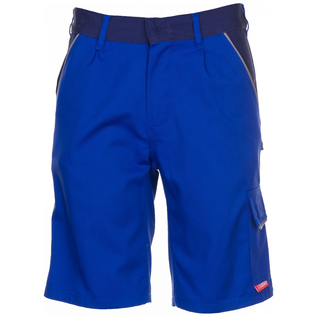 Planam Shorts Highline Gr. 4XL kornblau/marine/zink